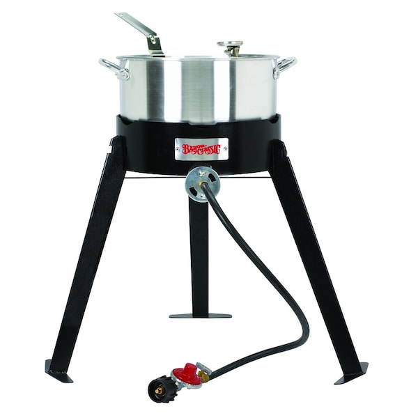 Bayou Classic Bayou Classic 41000 BTU Aluminum Fish Fryer Kit 10 qt 2212 - main